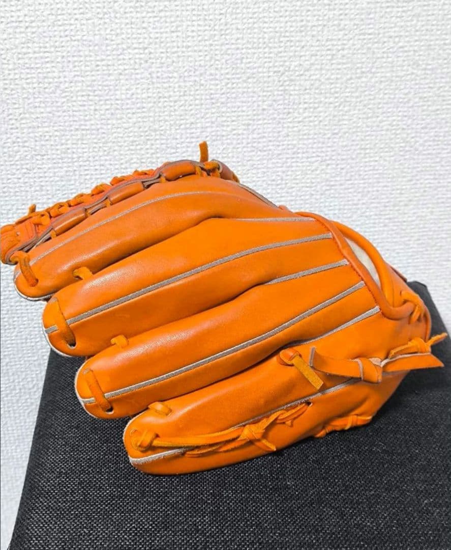 サンク　アトムズ　がばいレザー　グローブ　グラブ　硬式　内野手用　試作レザー