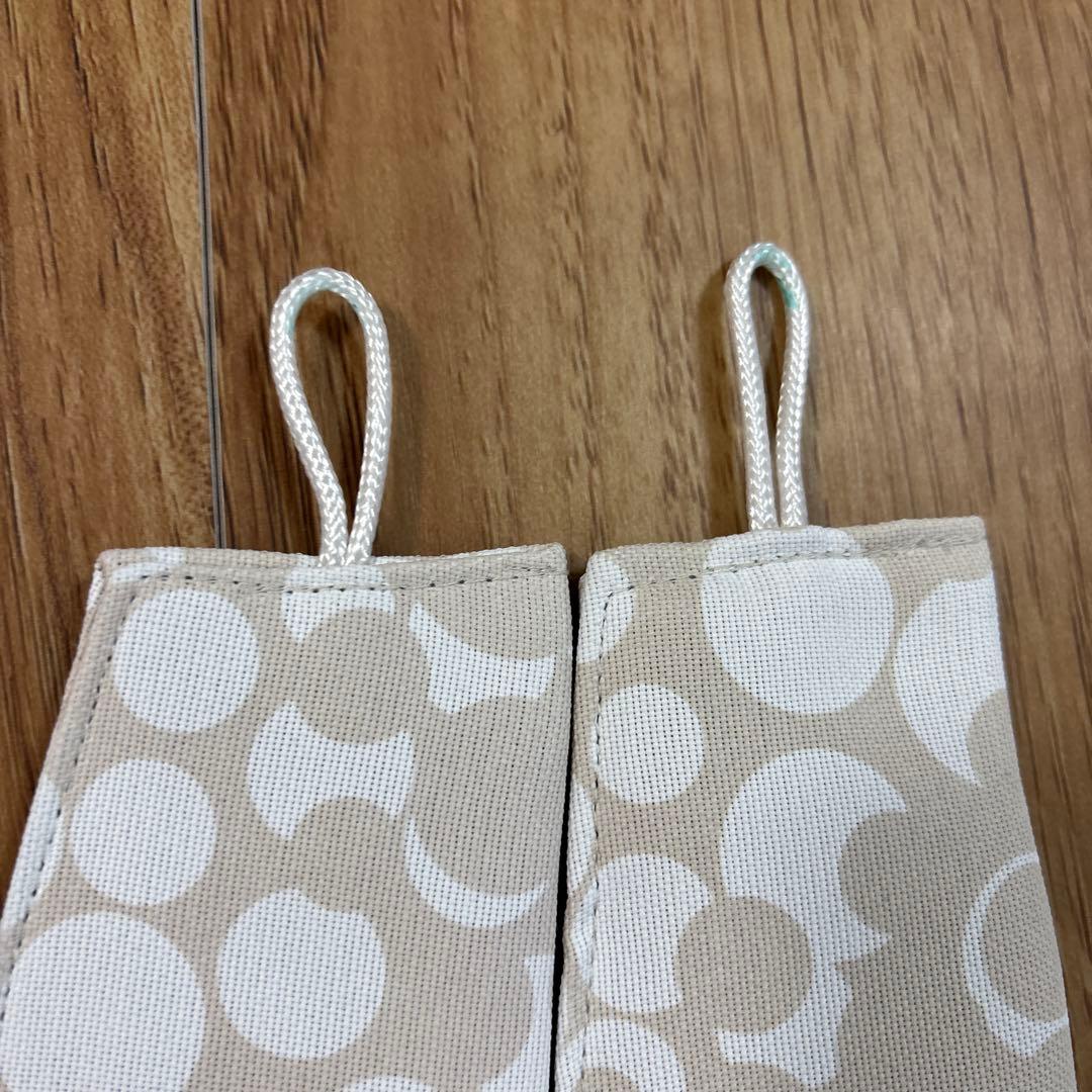 ナフコ　北欧風ドレープカーテン　ブルームボール　100×200 2枚組×2セット