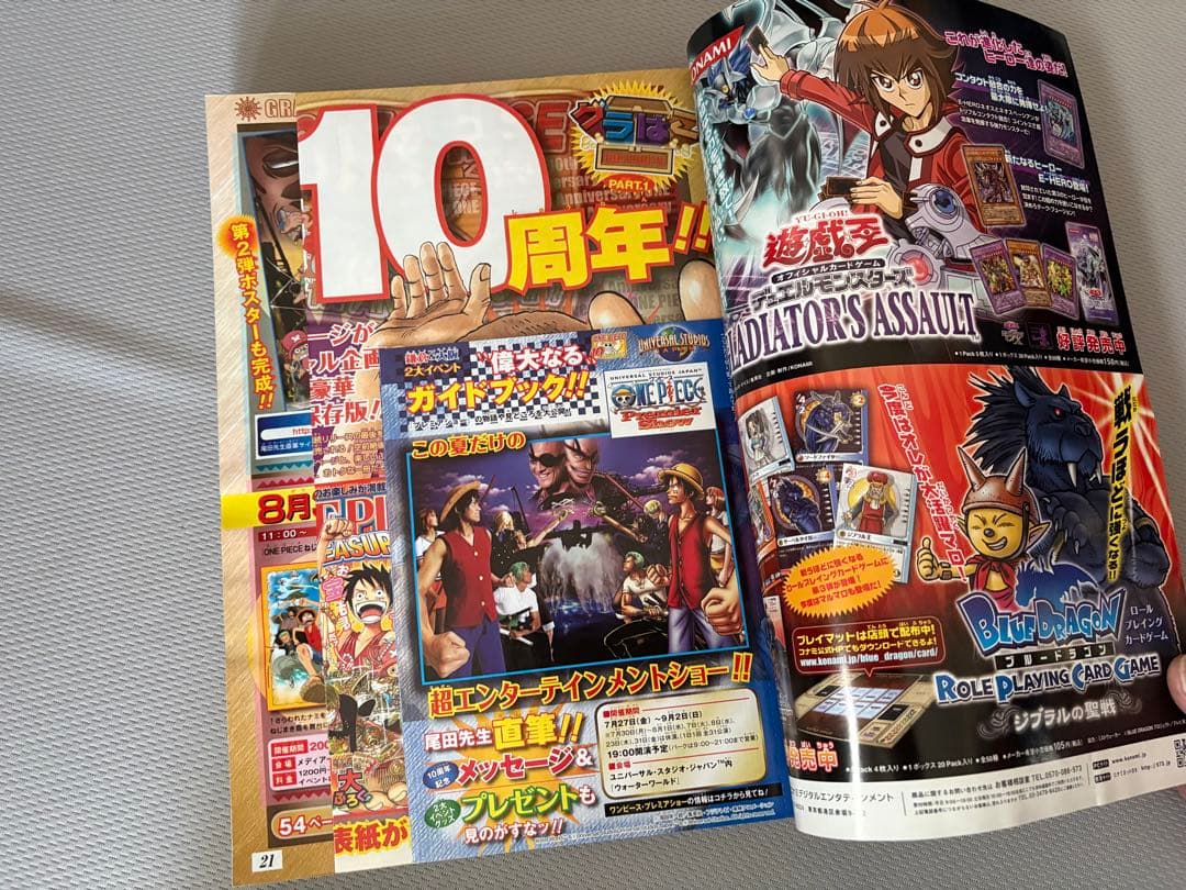 ポ*ョ様 ONE PIECE 34号 10周年記念