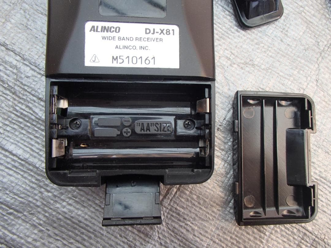 アルインコ　DJ-X81　受信機、美品、動作品