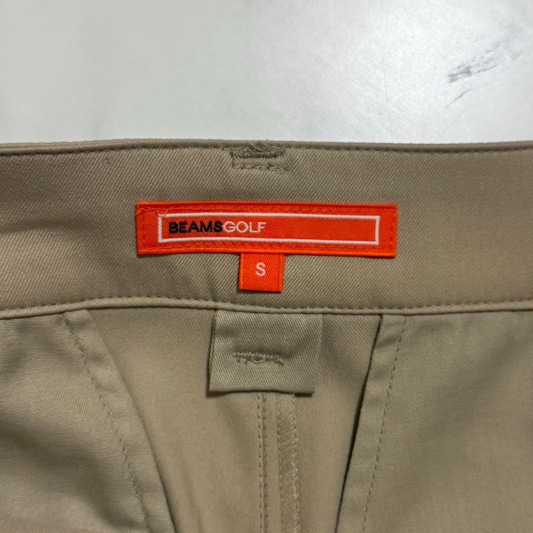 BEAMS GOLF ビームスゴルフ　プリーツ ラップキュロット　 S ベージュ