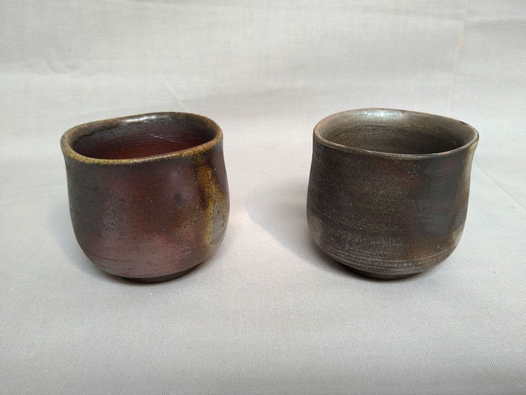 備前焼酒器 徳利とぐい呑セット 箱付き