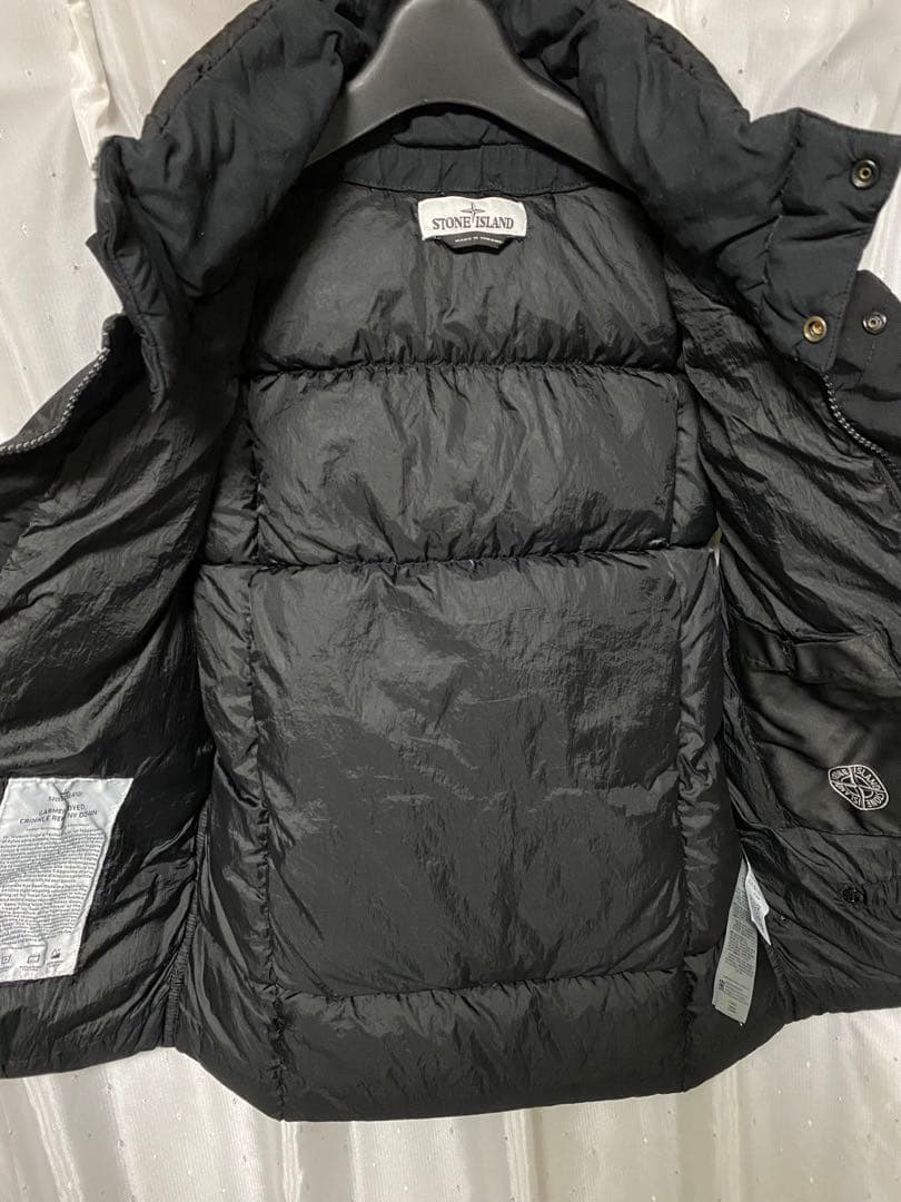 STONE  19aw ダウンベスト ガーメントダイ