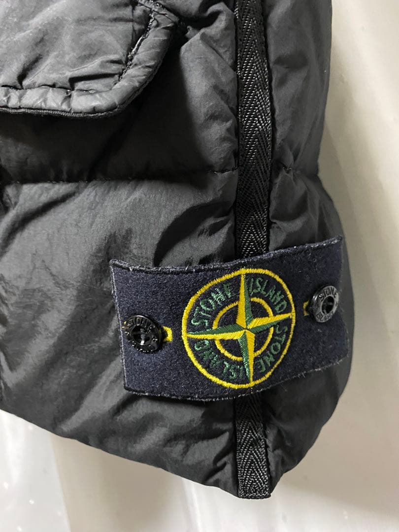 STONE  19aw ダウンベスト ガーメントダイ