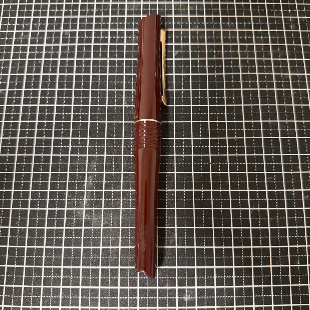 パイロット 万年筆 バンブー ディープレッド B