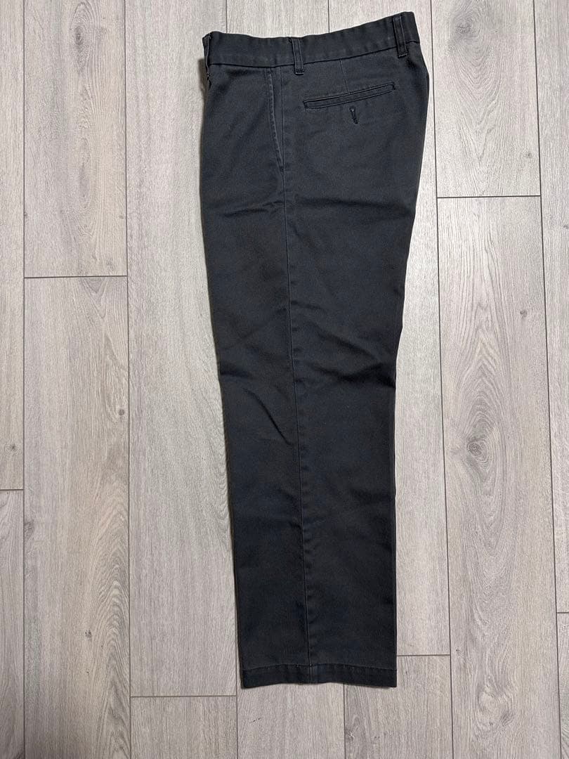 ワコマリア ディッキーズ 24FW Sチャコール PLEATEDTROUSER