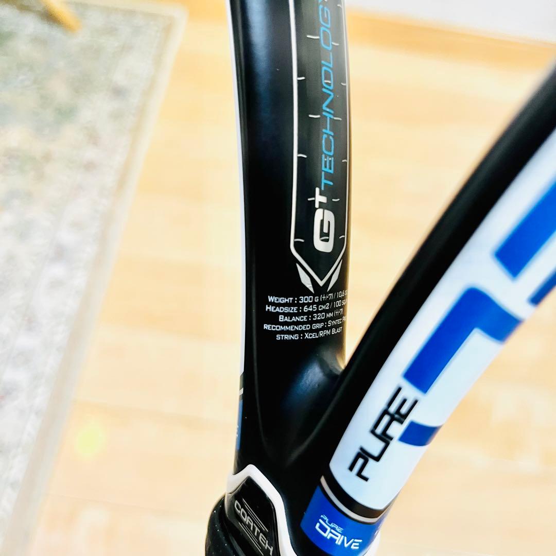 【極美品】Babolat PURE DRIVE G2 テニスラケット ケース付き