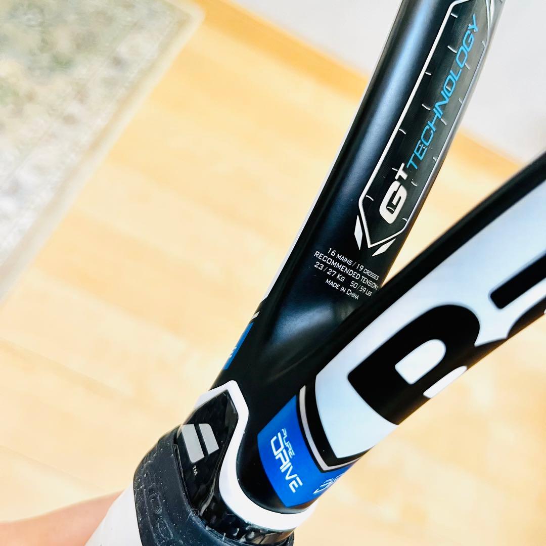 【極美品】Babolat PURE DRIVE G2 テニスラケット ケース付き