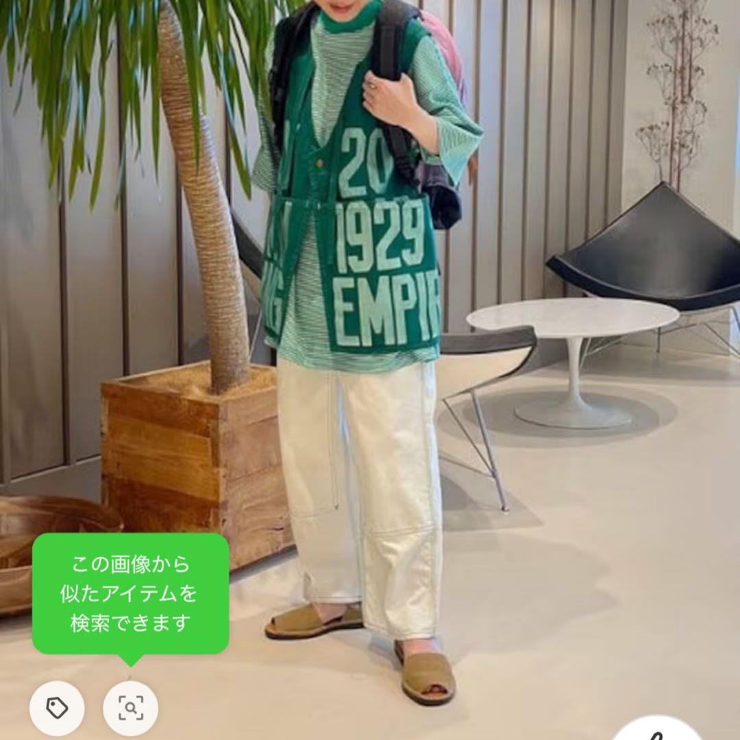 BEAMS BOY ニュースペーパーベスト