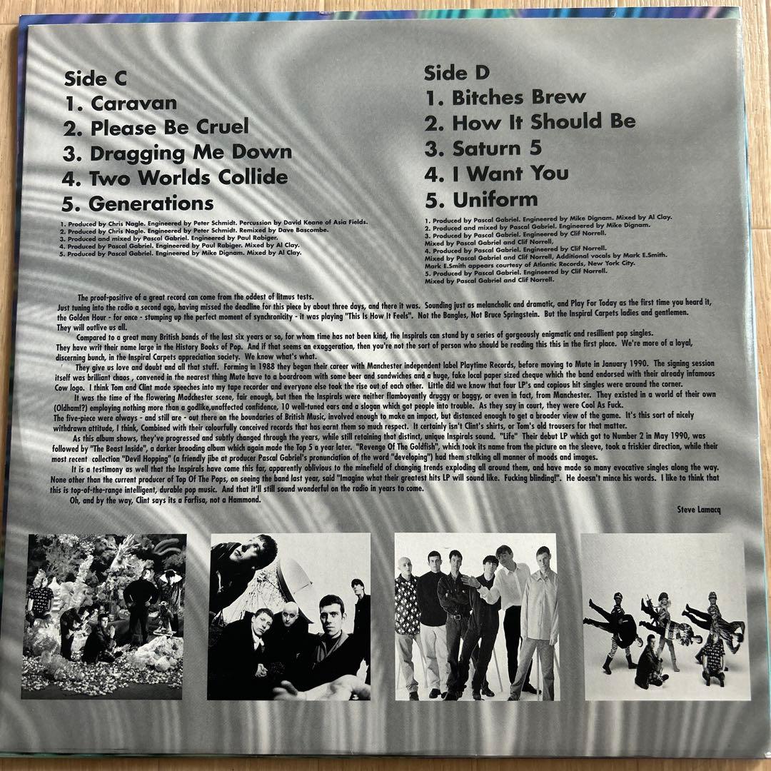Inspiral Carpets the singles 限定版　レコード