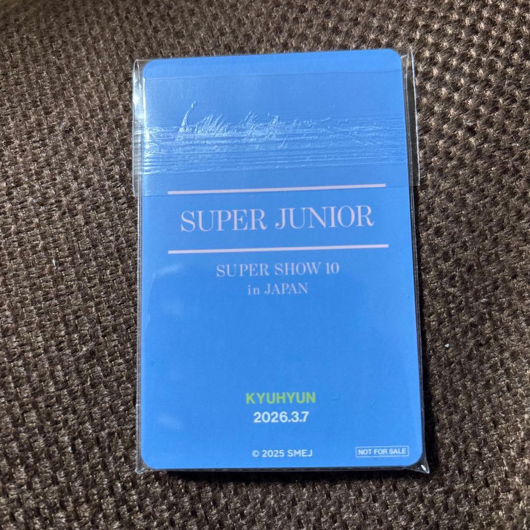 SUPER JUNIOR ss10 アプグレ 特典 トレカ 9枚 銀テ付 3/7