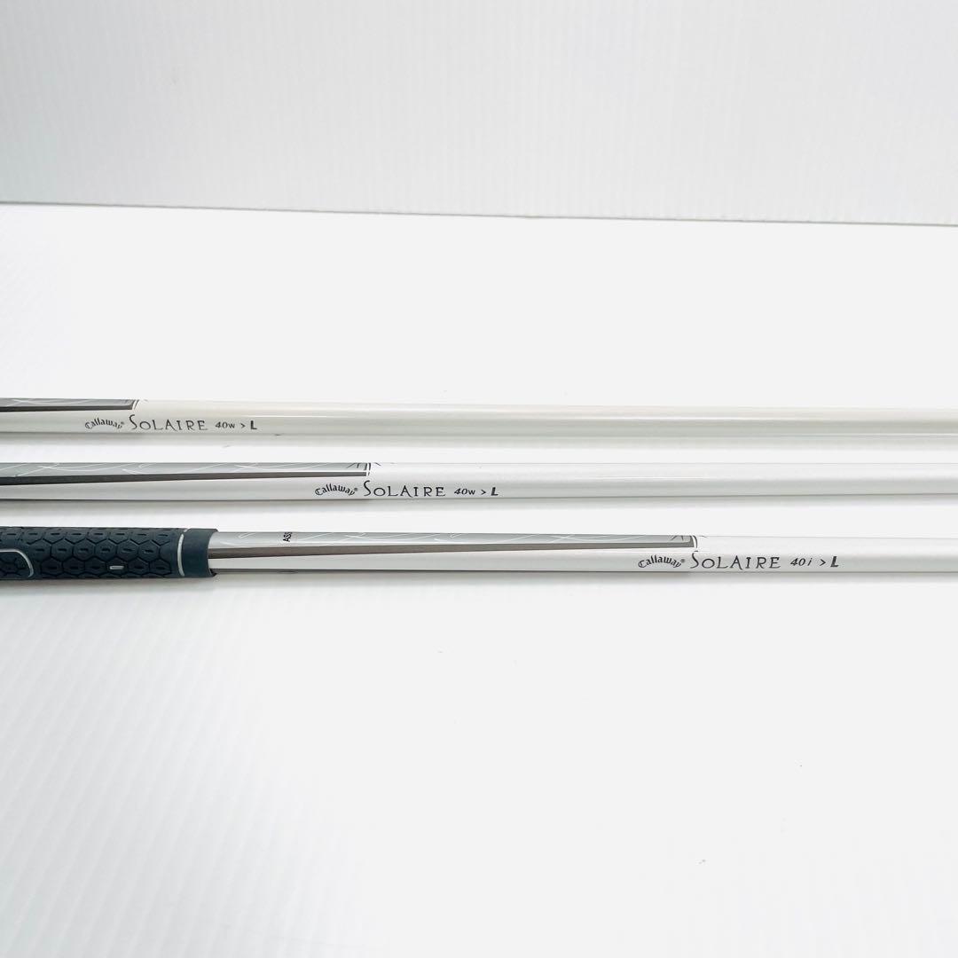 美品　callaway SOLAIRE アイアンセット　フレックスL