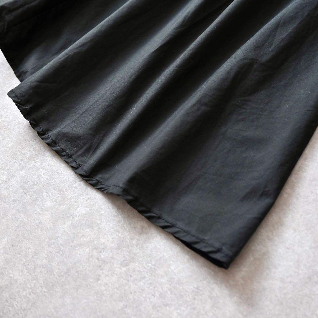 Gauze# ガーゼ コットンサイドギャザー テントライン ワンピース