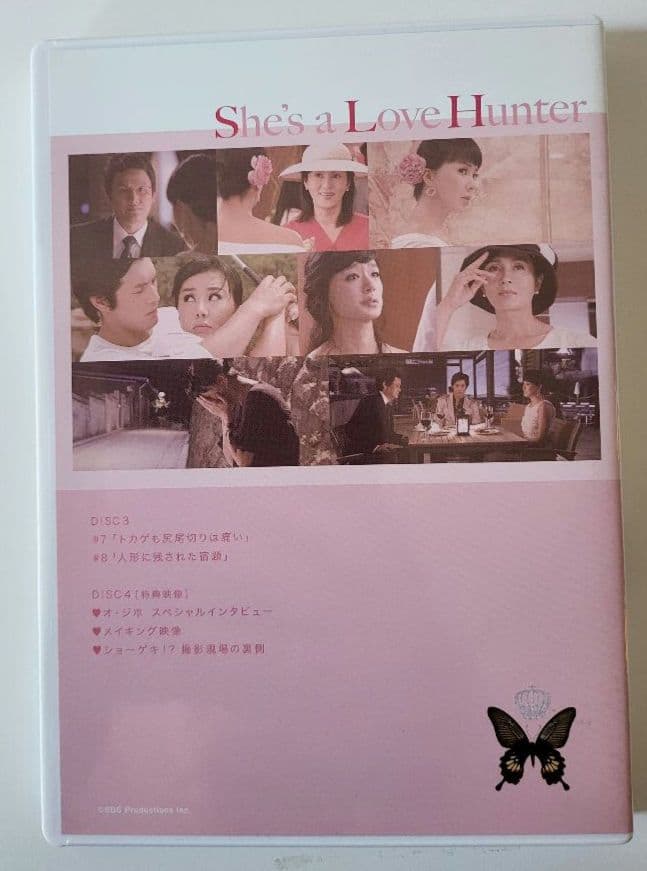 【送料込】「彼女がラブハンター DVD-BOX Ⅰ　4枚組」　定価15200円