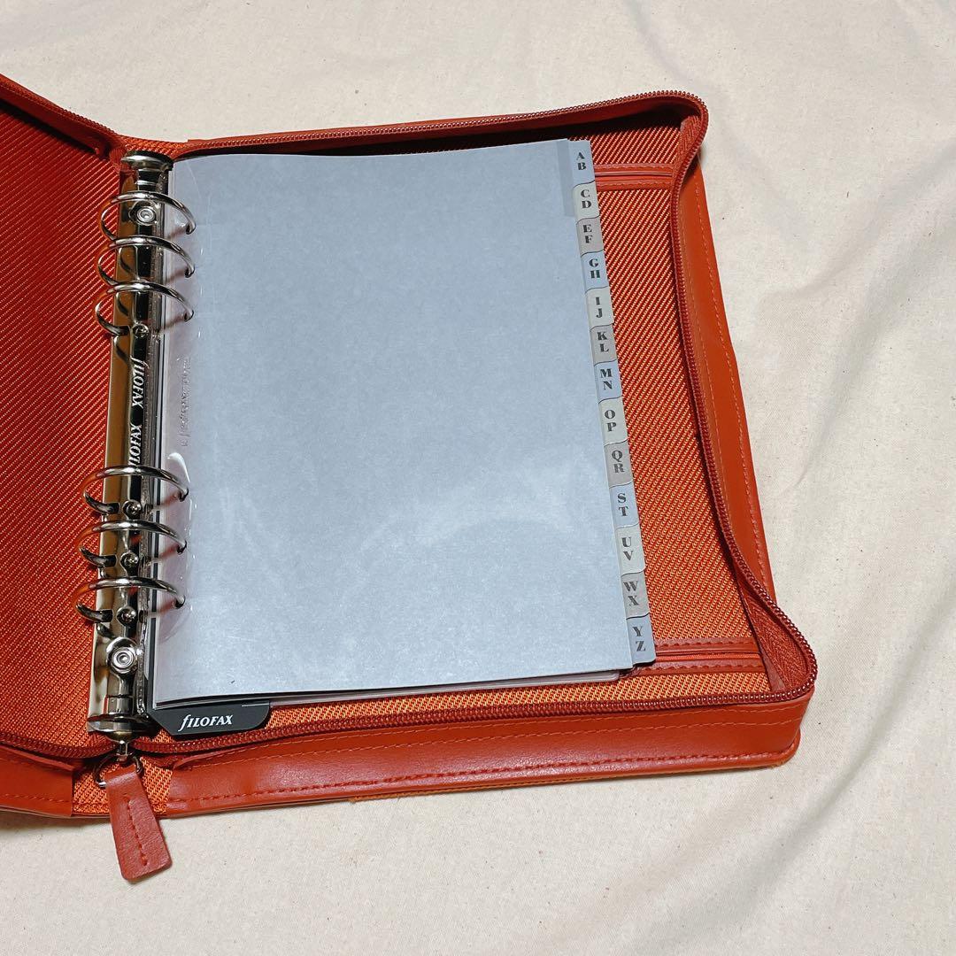 fILOFAX GRAPHICZIP A5 ORGANISER リングファイル