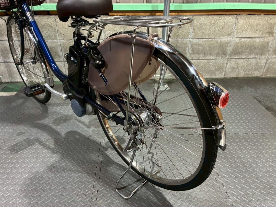 電動自転車　パナソニック　ビビDX 26インチ ブルー　№8310
