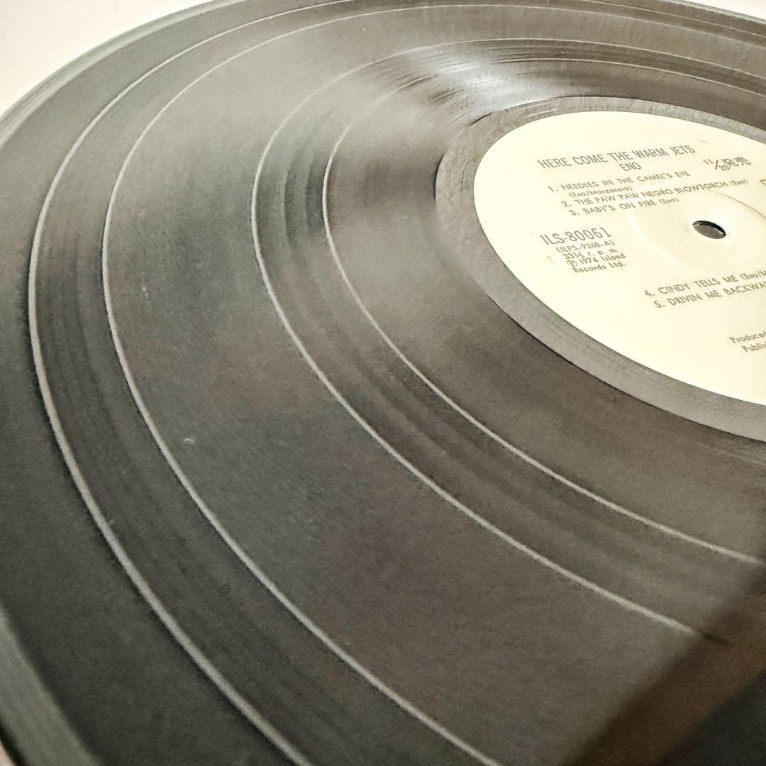 美盤☆見本盤【Here Come the Warm Jets】LP 030