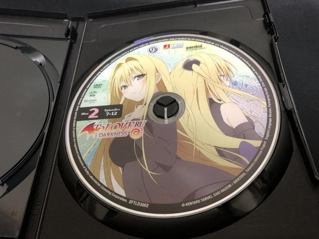 To LOVE ru る DARKNESS ダークネス とらぶる 北米版 DVD