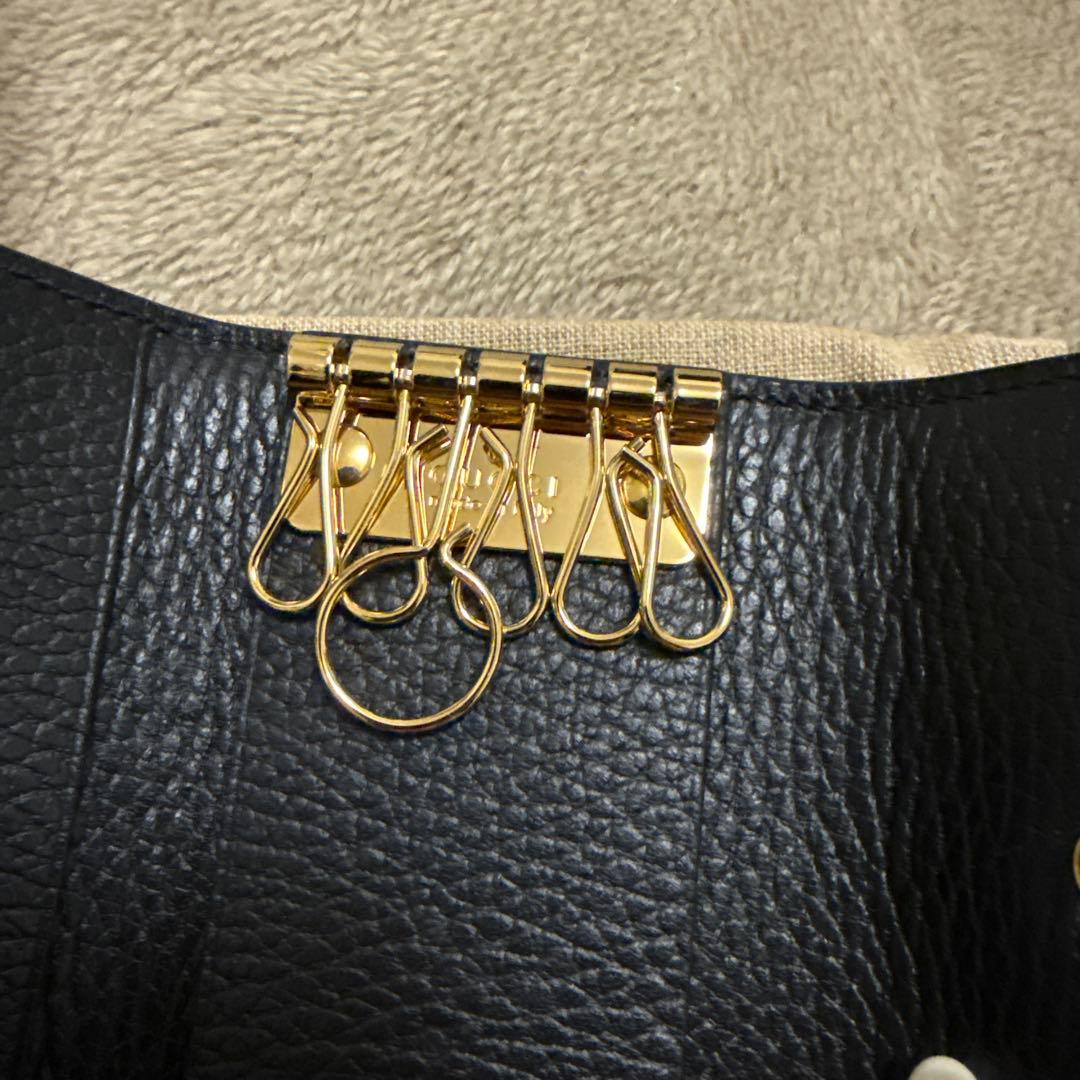 GUCCI ダブルG バイカラー キーケース