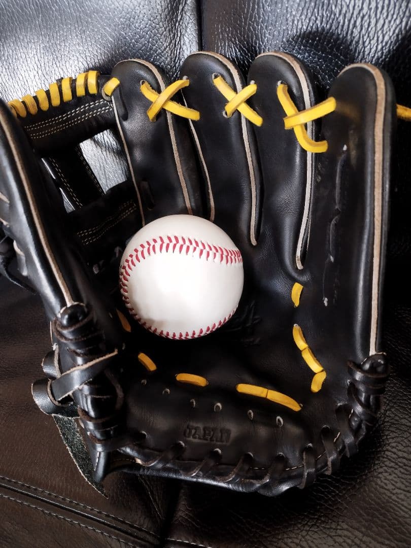 Wilson®stuff 硬式 内野用 グローブ RWO89H 黒 紐変え