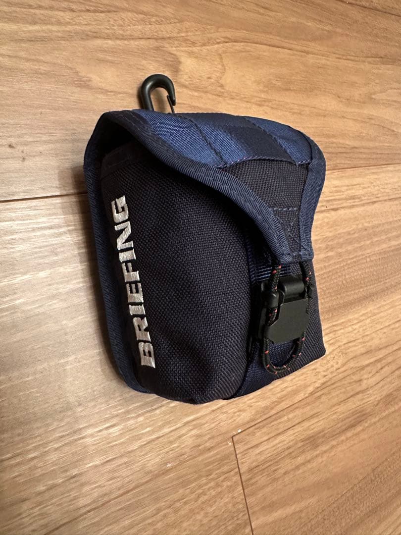 BRIEFING ブリーフィング　ネイビー スコープポーチ フック付き