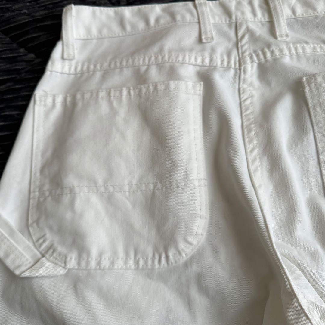 Dickies ホワイト ペインターパンツ　ワークパンツ サイズ34×32