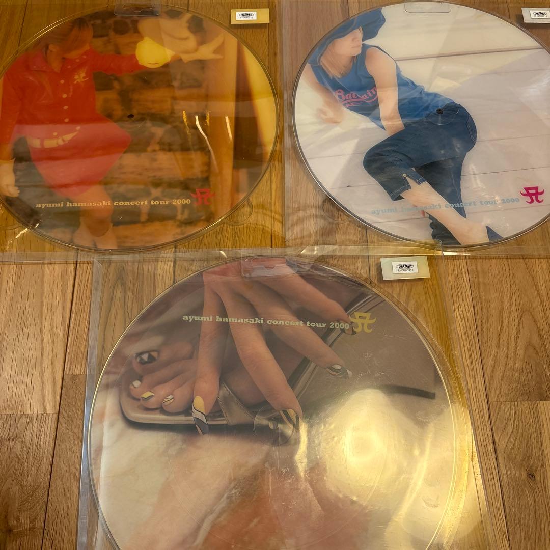 【公式】浜崎あゆみ　レコード　コンサートツアー2000 3枚セット