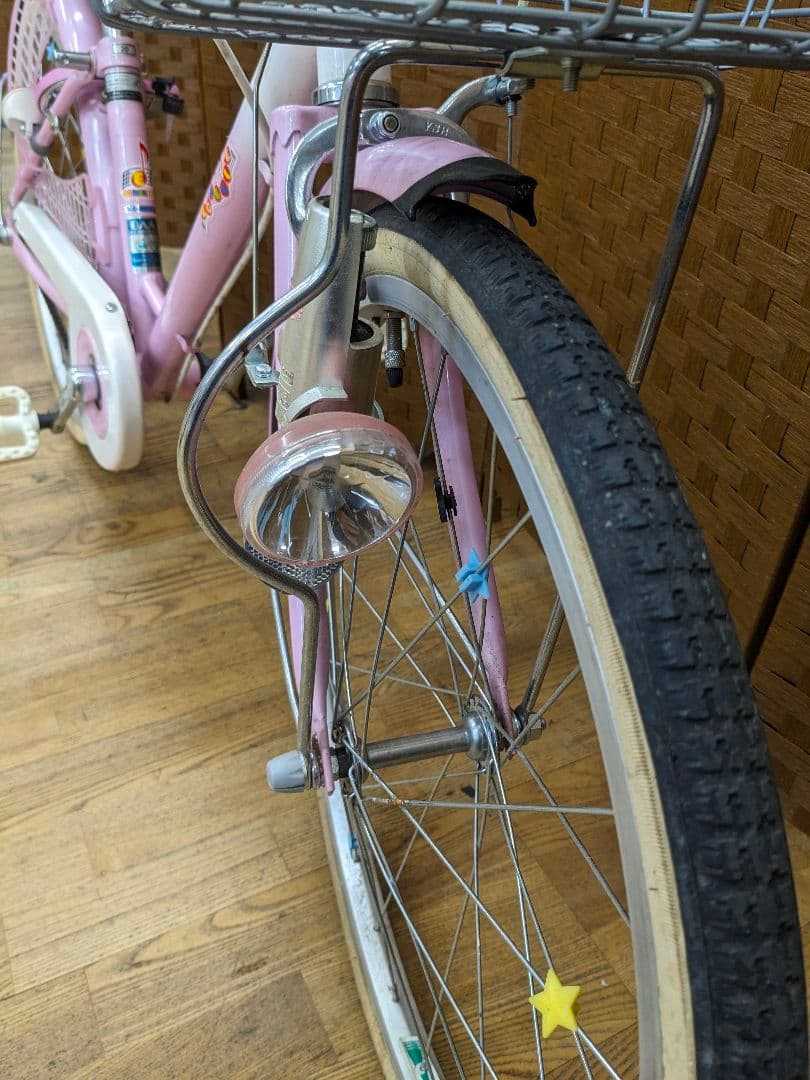 U010 子供自転車　20インチ　ピンク