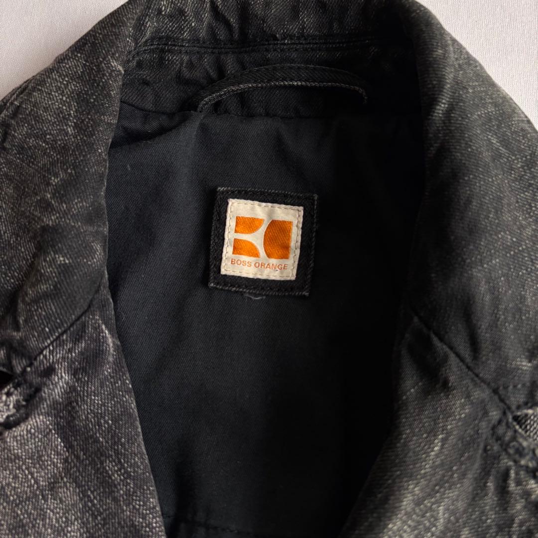 ジャケット・アウター 00s BOSS ORANGE black denim coat Archive