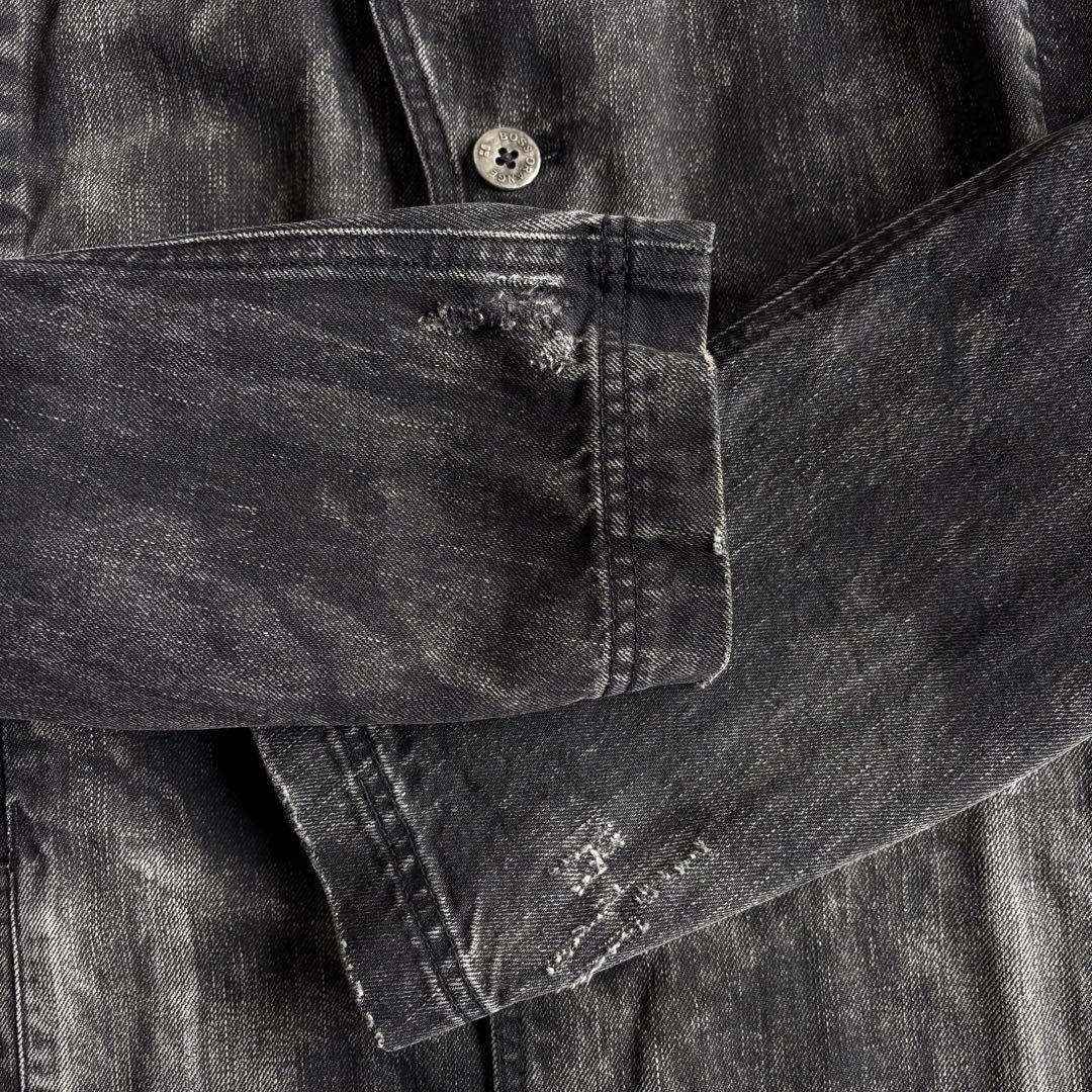 ジャケット・アウター 00s BOSS ORANGE black denim coat Archive
