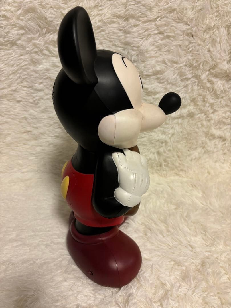 アンティーク　Disney Time ミッキー 目覚まし時計 喋る時計