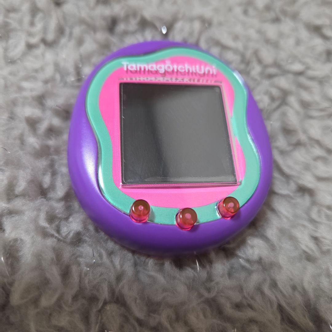 【箱あり美品】BANDAI TamagotchiUni たまごっちユニ パープル