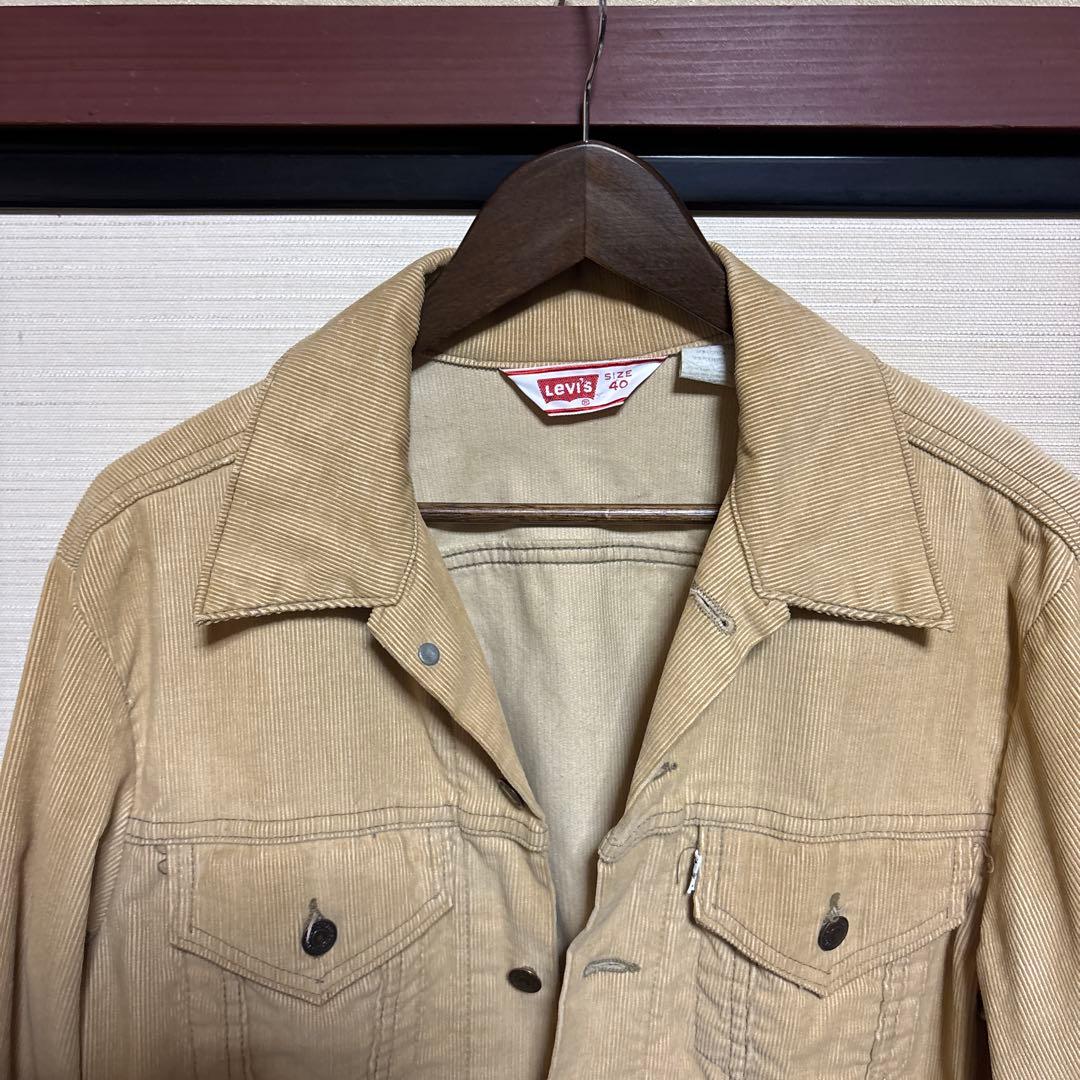 ユ*サ様 米国製 Levi's 70505 オールドコーデュロイ ジャケット サ