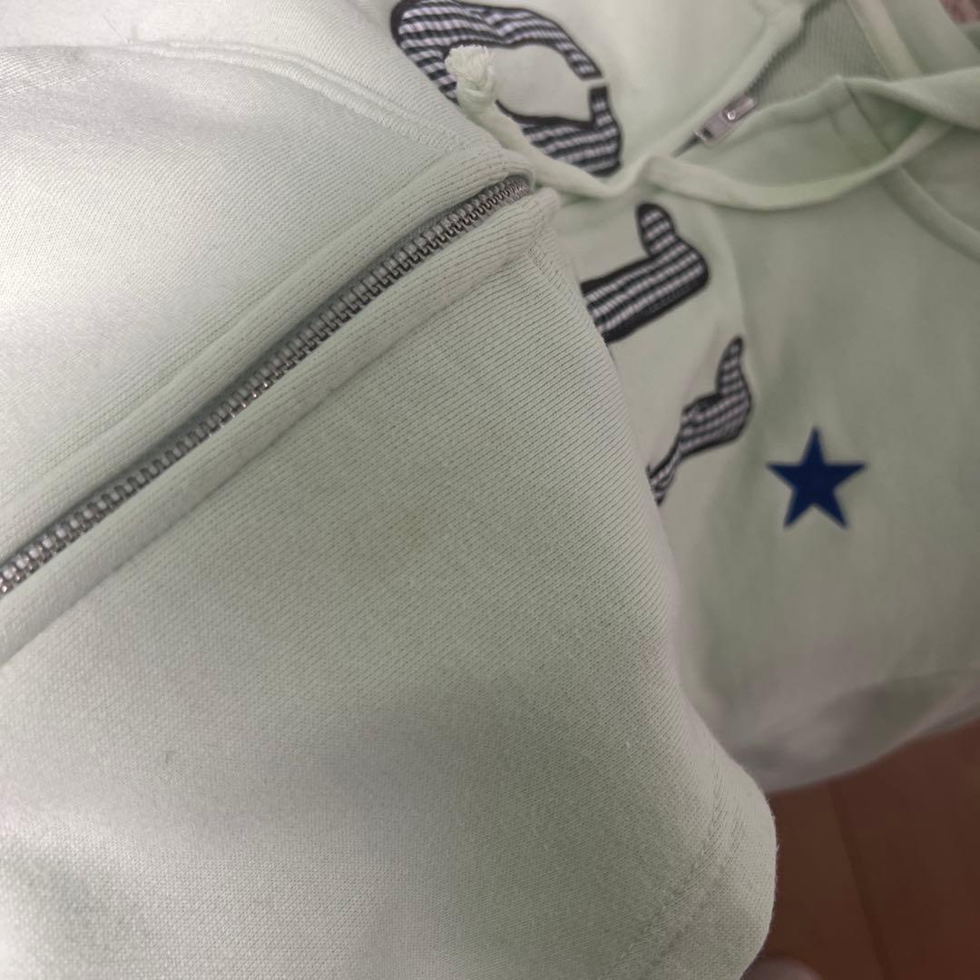 common gull products ミントグリーン パーカー M