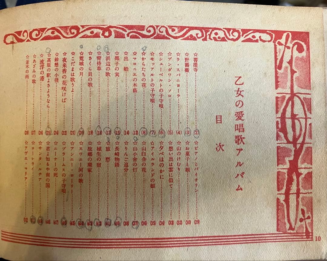 昭和　乙女の愛唱歌アルバム