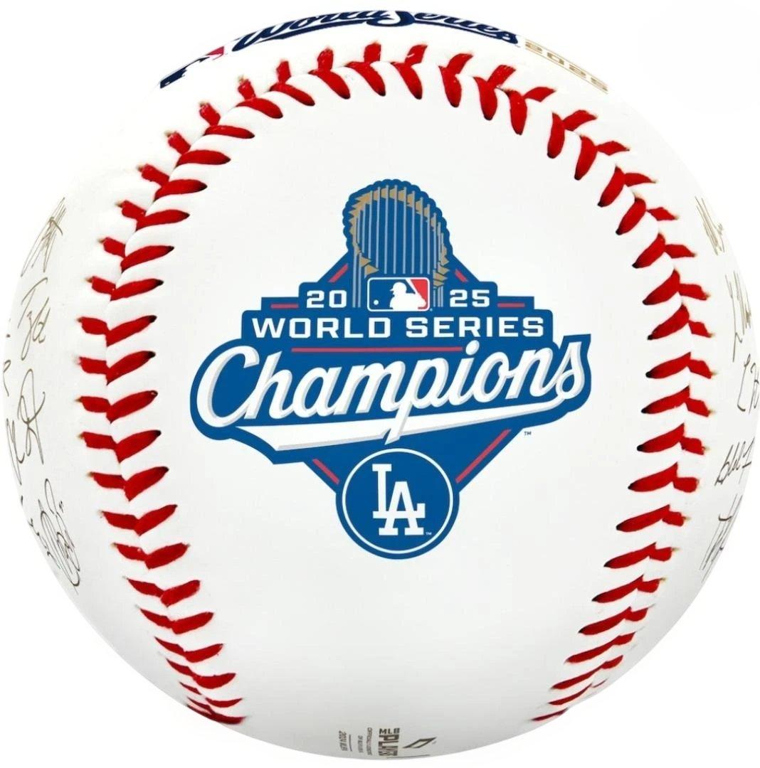 O*a様 2025MLB WS チャンピオンボール ロサンゼルスドジャース サイ