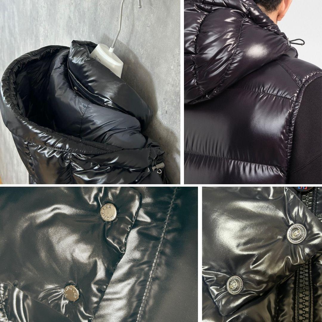 新品未使用タグ付き☆MONCLER BORMES ダウンベスト 6 黒色 3XL