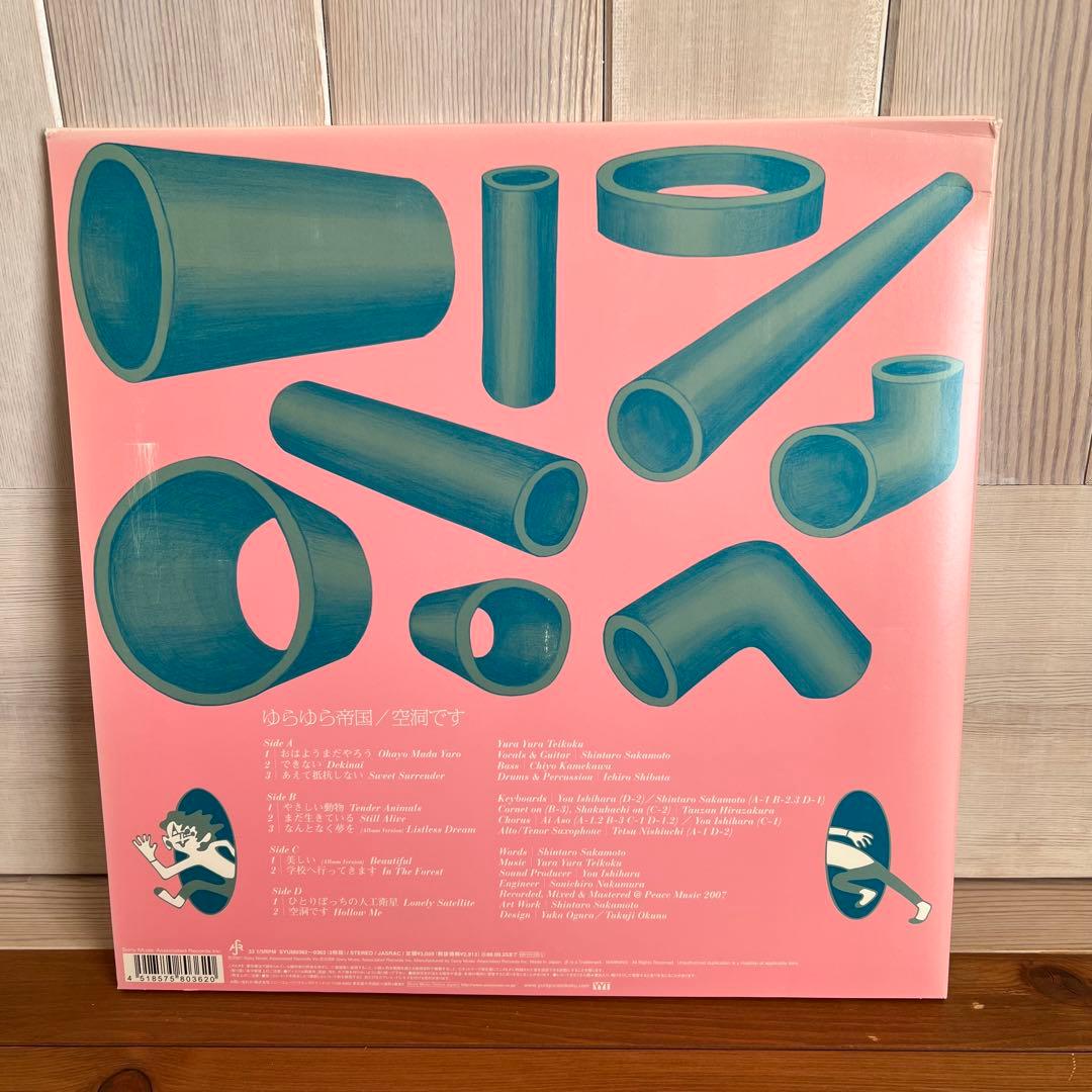 ゆらゆら帝国 空洞です Hollow Me 2LP レコード