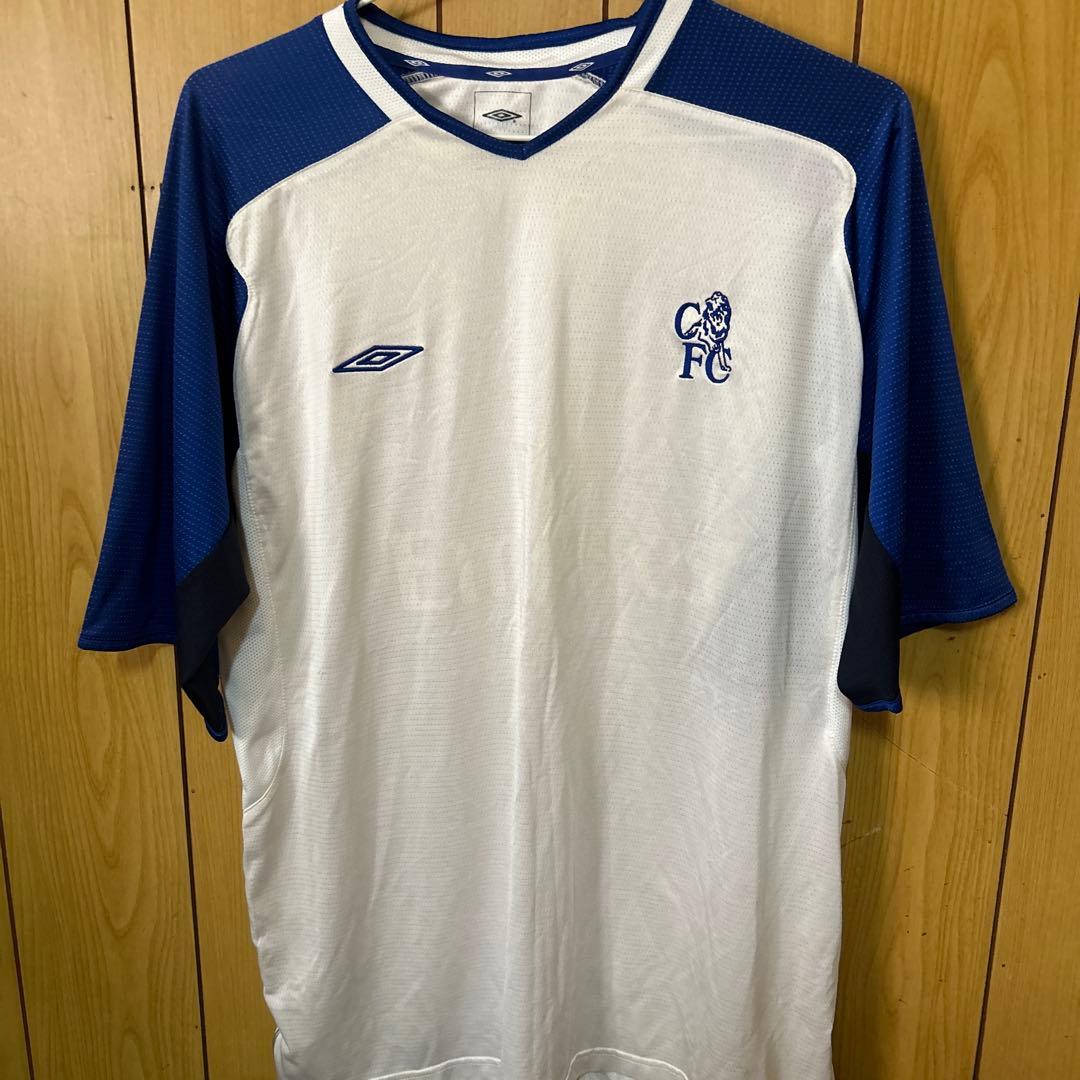 UMBRO Chelsea FC 刺繍ロゴ ゲームシャツ XXL チェルシー