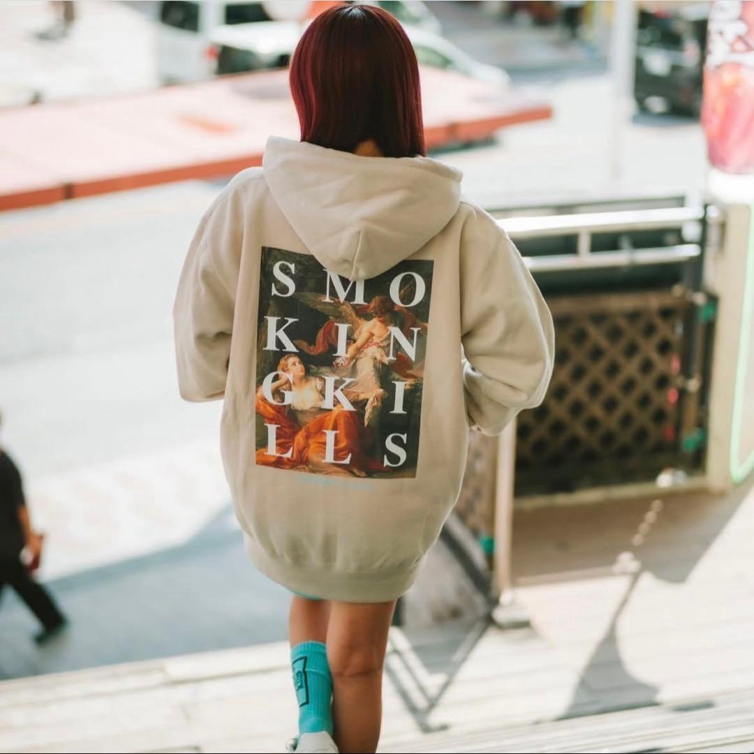 トップス FR2 Smoking Angel Zip Hoodie