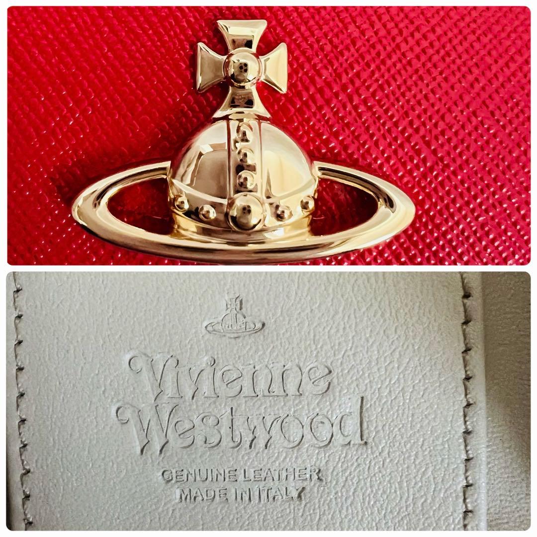 極美品 Vivienne Westwood 4連キーケース オーブ ピンク