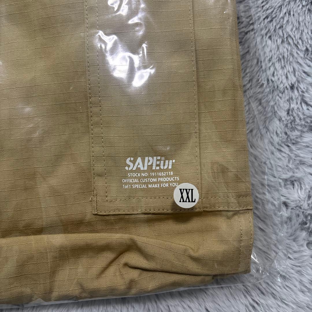 sapeurベージュ カーゴパンツ XXL