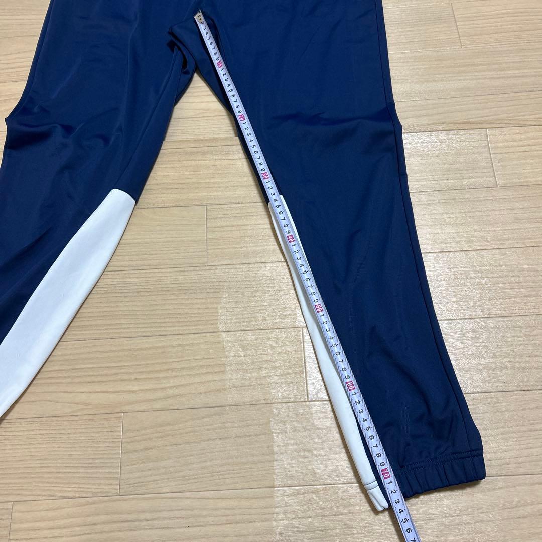 ほぼ未使用 ナイキ ジャージ 上下 セットアップ ワンポイント ネイビー XL