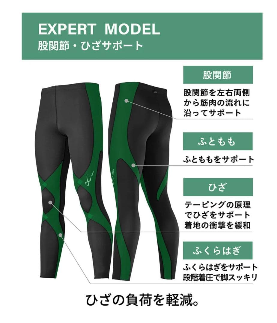 ワコール メンズスポーツタイツ CW-X クールタイプ