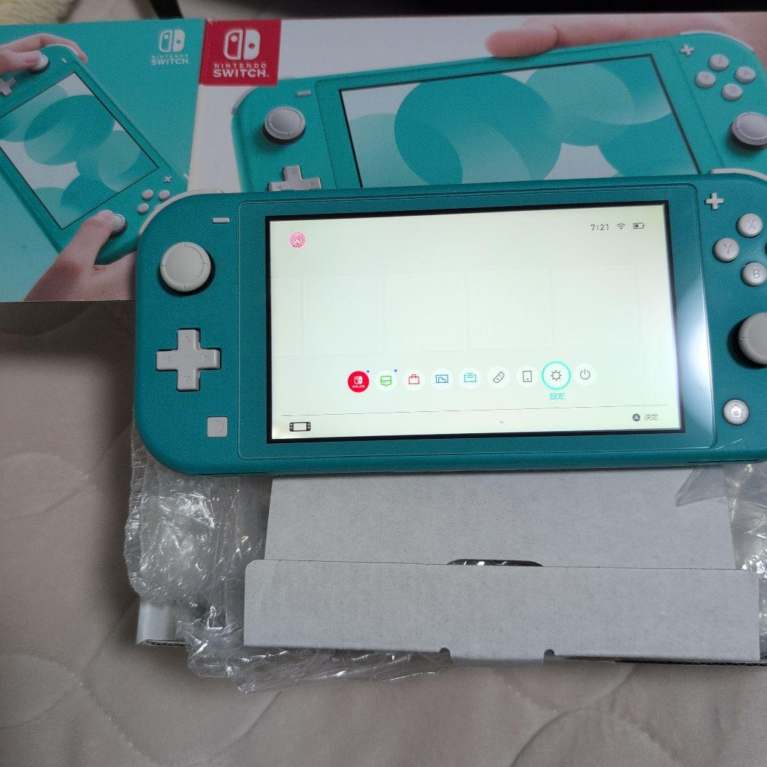 (中古)Nintendo Switch Lite ターコイズ 本体