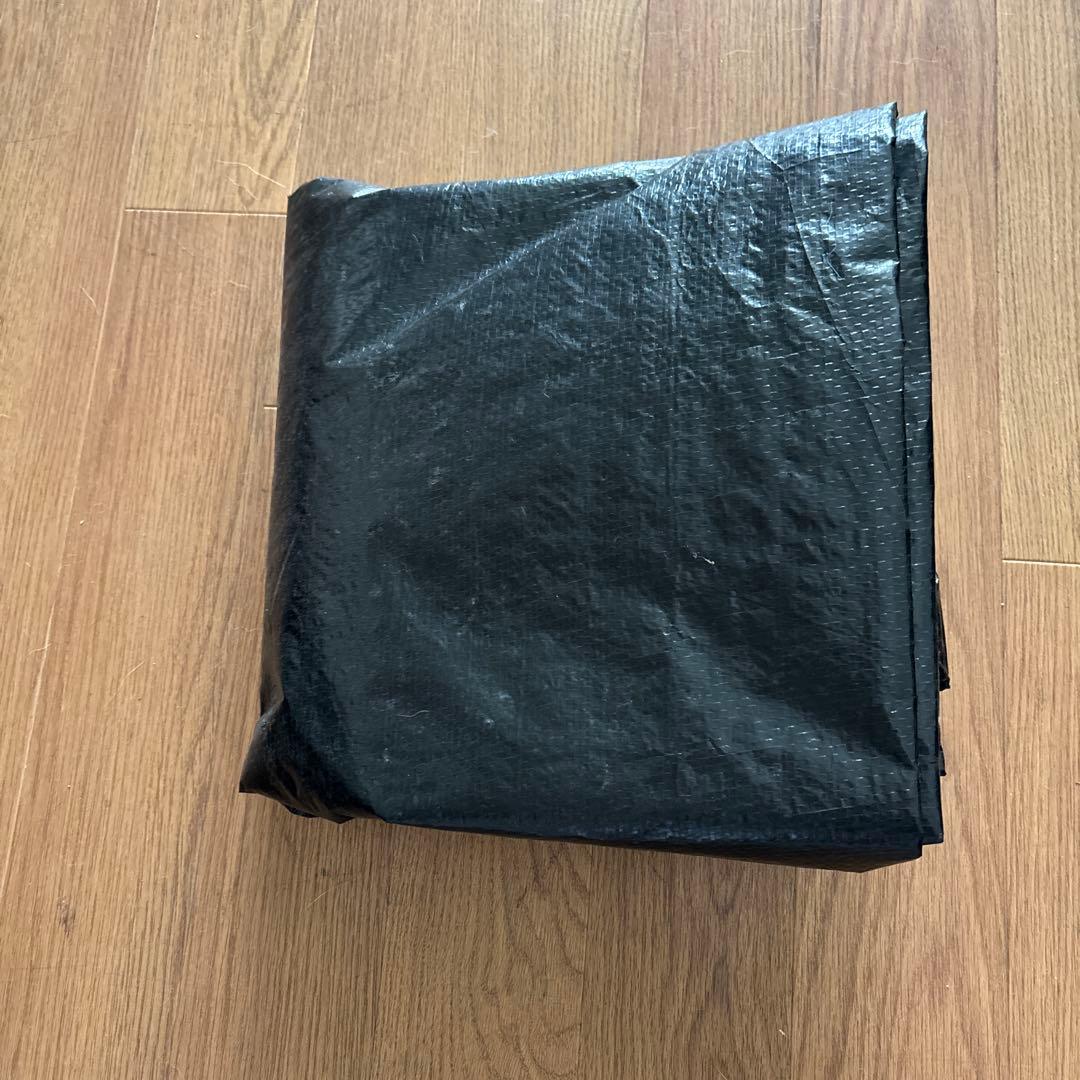 ①TOMOUNT ベルテント 4m TC ②防水シート ③タープ接続部品