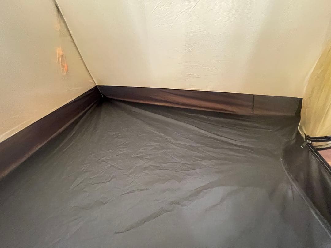 美品！アライテント　オニドーム2 専用アンダーシート(新品)付き