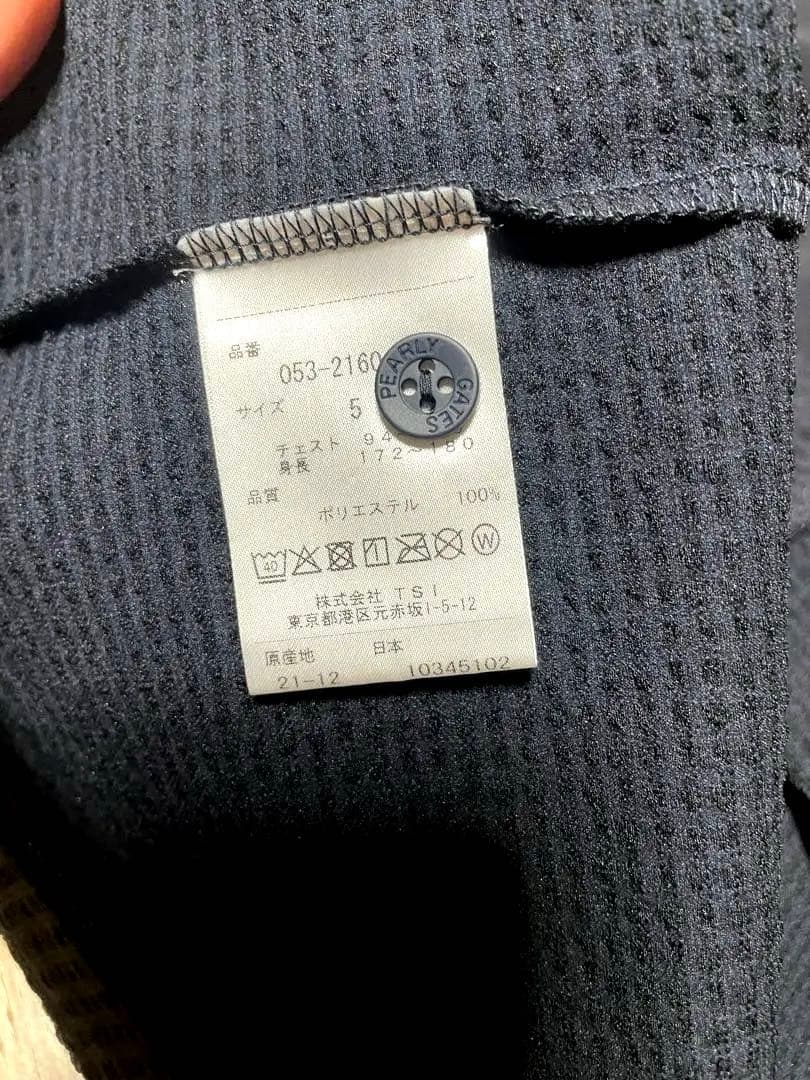 【超美品】❗️PEARLY GATES パーリーゲイツ5 メンズシャツ