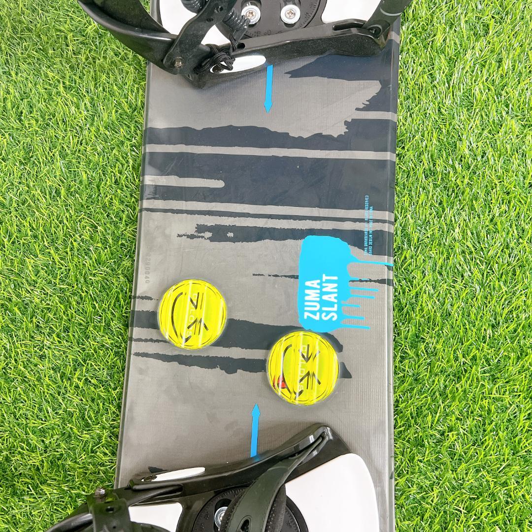ZUMA ツマ SLANT 154cm バイン L/M スノーボード セット
