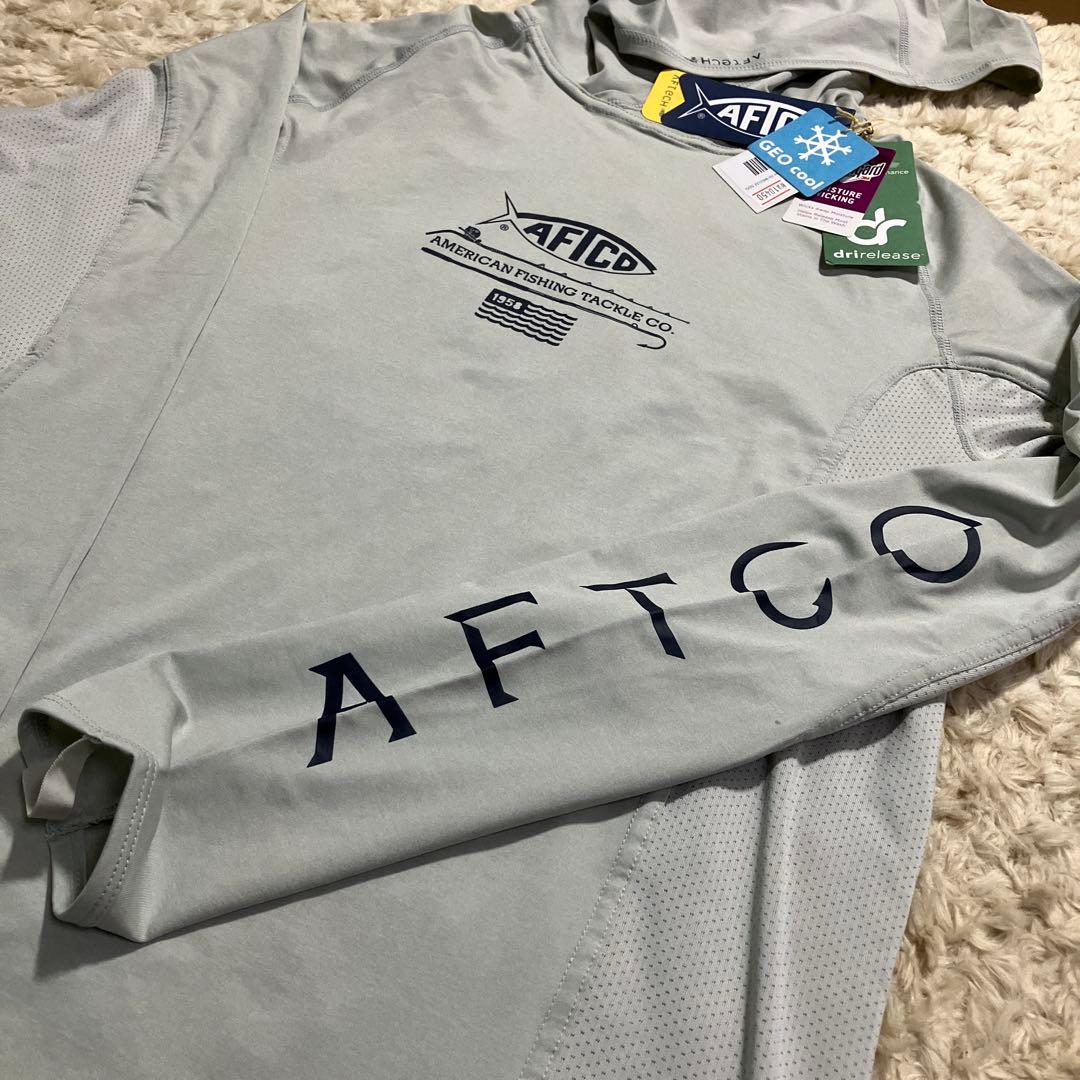 AFTCO Barracuda GeoCoolフィッシングフード L/S